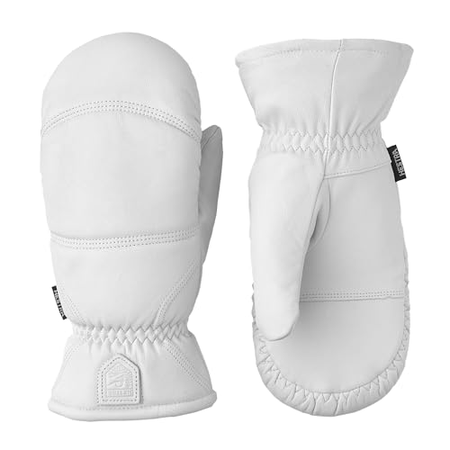 Hestra Uni Leder Boxhandschuh, Leder Winter Skifäustlinge für alpines Skifahren & kaltes Winterwetter, gebrochenes Weiß, 9 Hestra Uni Leder Boxhandschuh, Leder Winter Skifäustlinge für alpines Skifahren & kaltes Winterwetter, gebrochenes Weiß, 9 von Hestra
