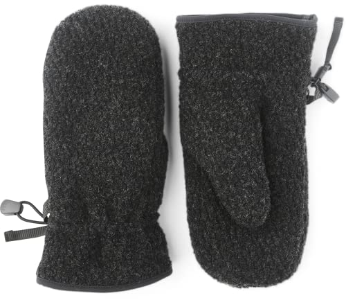 Hestra Unisex Alta Handschuhe, Teddywolle, Fleece, isolierte Fäustlinge für kaltes Winterwetter und den täglichen Gebrauch, für Damen und Herren, Charocoal, 9 Hestra Unisex Alta Handschuhe, Teddywolle, Fleece, isolierte Fäustlinge für kaltes Winterwetter und den täglichen Gebrauch, für Damen und Herren, Charocoal, 9 von HESTRA