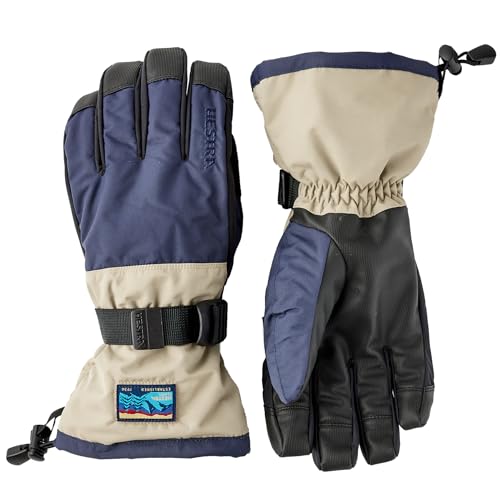 Hestra Unisex Gauntlet Sr 5-Finger Handschuh Wasserdicht Winddicht Isolierte Handschuhe für Skifahren Snowboarden Herren Damen Dark Navy/Beige 11 Hestra Unisex Gauntlet Sr 5-Finger Handschuh Wasserdicht Winddicht Isolierte Handschuhe für Skifahren Snowboarden Herren Damen Dark Navy/Beige 11 von Hestra