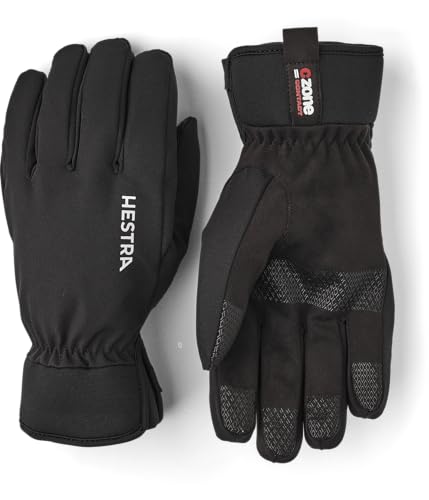 Hestra Wasserdicht CZone Kontakt Outdoor kaltem Wetter Handschuh, Unisex, schwarz von HESTRA