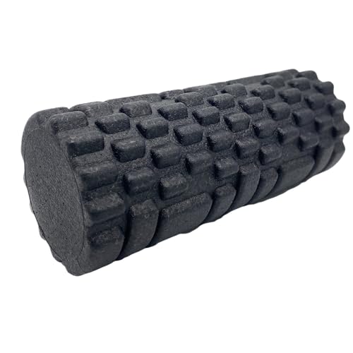 HEUchuan Schaumstoffrolle Yoga-Blöcke mit Schaumstoffrolle, for Fitnessstudio, Fitness, Rückenmuskulatur, Körperentspannung, Massagegerät, Übung, Yoga-Block, Gestaltung, Training(33 14CM Black) von HEUchuan