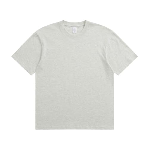 HEXHUASR T-Shirts Für Herren Baumwoll-t-Shirt Herrenherfisch Runder Hals Kurzärmelig Cason Cotton Herren- Und Damen-t-Shirt-e-m von HEXHUASR