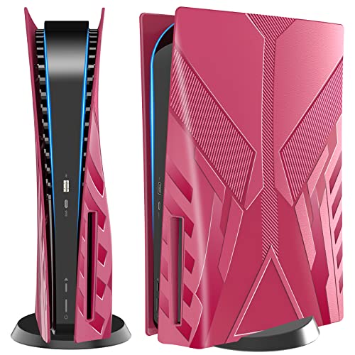 HEYSTOP Faceplate Cover Kompatibel mit PS5 Konsole, Bildbausteine Hartes Seitenplatte Hülle Kompatibel mit PS5 Konsole Disc Edition, Ersatzplatte Abdeckung Skin Zubehör Kompatibel mit PS5 von HEYSTOP