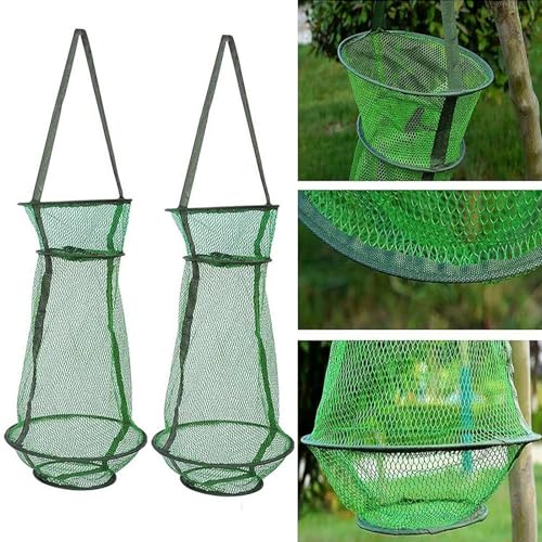 HEZHU 2X Setzkescher Kescher Reuse Fischnetz Fischkescher Angelkescher Fischen 32 * 55cm HEZHU 2X Setzkescher Kescher Reuse Fischnetz Fischkescher Angelkescher Fischen 32 * 55cm von HEZHU