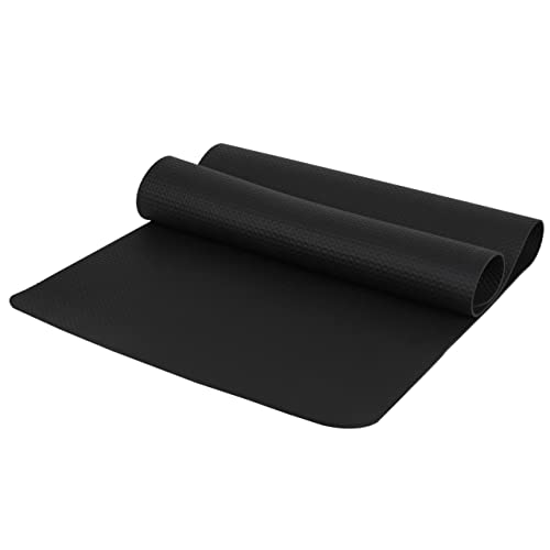 HFS (R) Gummi-Trainingsgeräte, Laufbandmatte, Bodenschutz für Innenfahrräder und Laufbänder, 4 mm dick, 120 cm x 60 cm von HFS