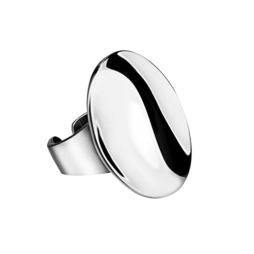 HGJH Silberringe Damen 925,Sterling Silber Ringe Frauen 925 Große Glänzende Runde Verstellbare Ringe Geometrisch Verstellbare Sterling Kleid Ringe Verlobungsring Mädchen Ewigkeitsringe HGJH Silberringe Damen 925,Sterling Silber Ringe Frauen 925 Große Glänzende Runde Verstellbare Ringe Geometrisch Verstellbare Sterling Kleid Ringe Verlobungsring Mädchen Ewigkeitsringe von HGJH