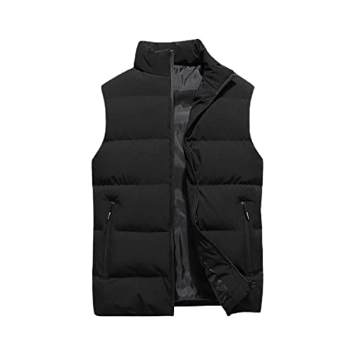Herren Steppweste,Herren Ärmellose Weste Steppweste Jacke Outdoor Westeschwarzärmellose Steppweste Weste Herren Jacke Winddicht Reißverschlüsse Bodywarmer Für Herren Teenager,XXL Herren Steppweste,Herren Ärmellose Weste Steppweste Jacke Outdoor Westeschwarzärmellose Steppweste Weste Herren Jacke Winddicht Reißverschlüsse Bodywarmer Für Herren Teenager,XXL von HGJH