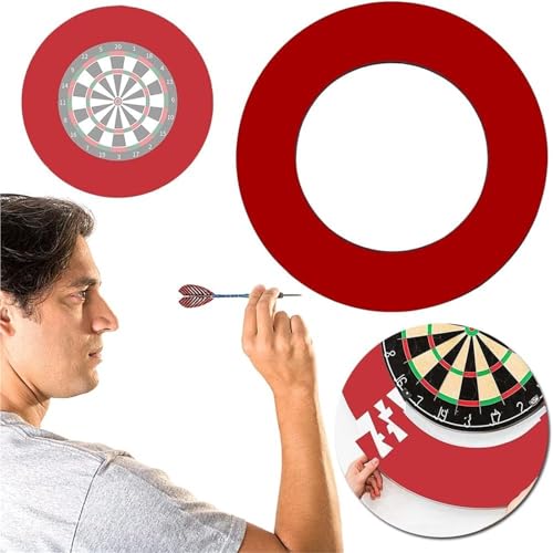 HHDOMLTH Dartboard-Wandschutz - Eva-Dartboard-Rückwandumrandung, Spleißbare Dartboard-Rückwandumrandung Für Dart-Liebhaber Darts-Zubehör Für Zuhause, Club von HHDOMLTH