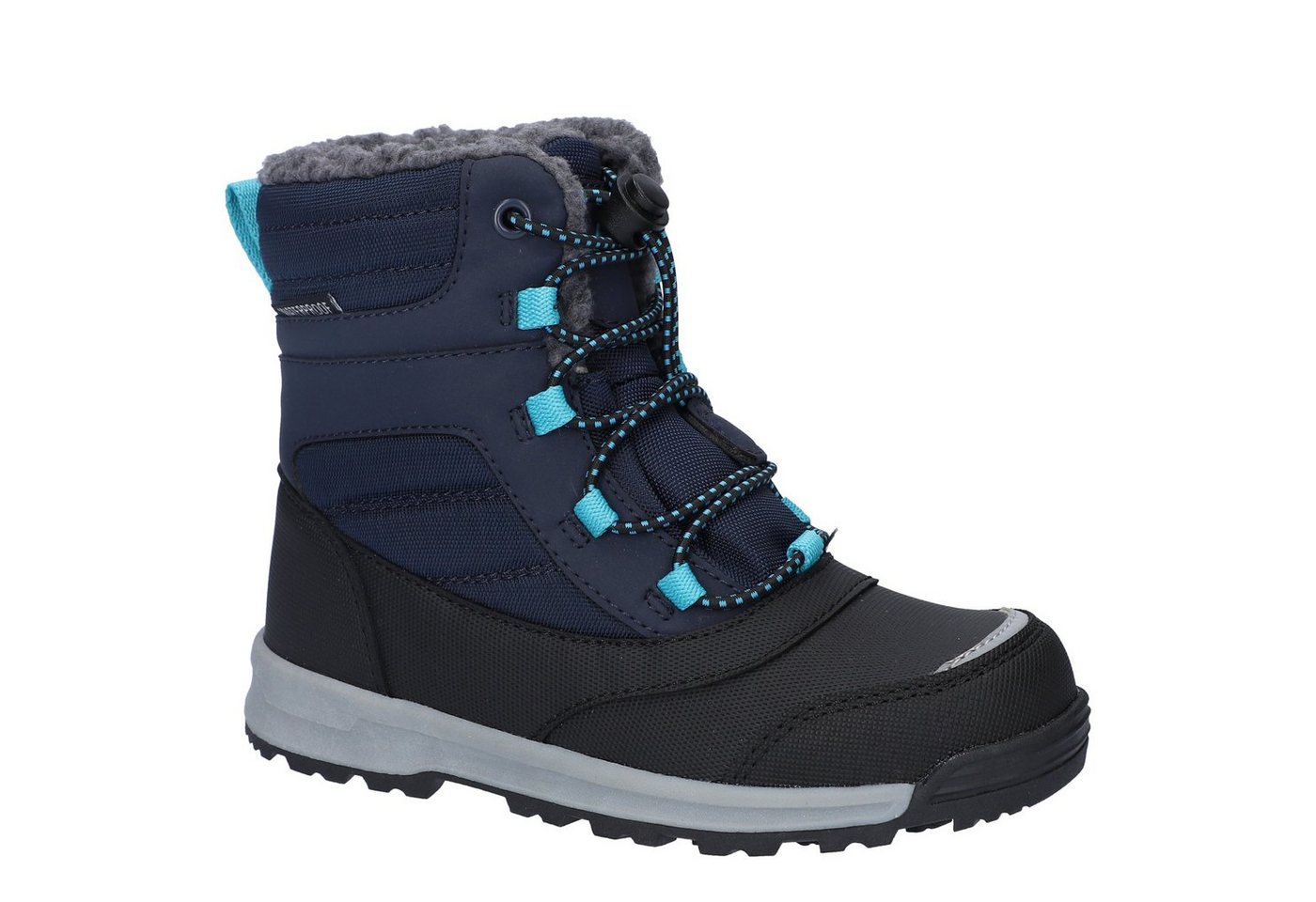 HI-TEC work Hi-Tec Leo WP Jr marineblau/schwarz Wanderschuh von HI-TEC work