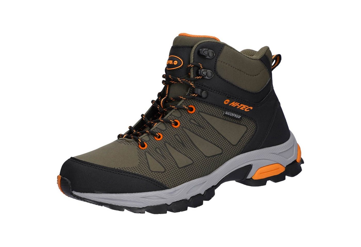 HI-TEC work Raven Mid WP khaki/schwarz Trekkingschuh HI-TEC work Raven Mid WP khaki/schwarz Trekkingschuh von HI-TEC work
