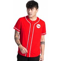 HIDETOSHI WAKASHIMA "BC Kiyota" Herren Baseball Trikot rot HIDETOSHI WAKASHIMA "BC Kiyota" Herren Baseball Trikot rot von HIDETOSHI WAKASHIMA