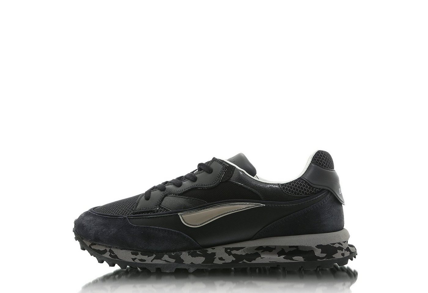 HIDNANDER Threedome Sneaker Glatt- sowie Wildleder,Plateausohle HIDNANDER Threedome Sneaker Glatt- sowie Wildleder,Plateausohle von HIDNANDER