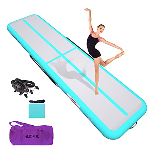 Aufblasbare Gymnastik Tumbling Matten 3/4/5/6M 20CM Höhe Trainings matte Länge Bodenmatte Inflatable Yoga matte Taekwondo Air Floor Track von HIJOFUN