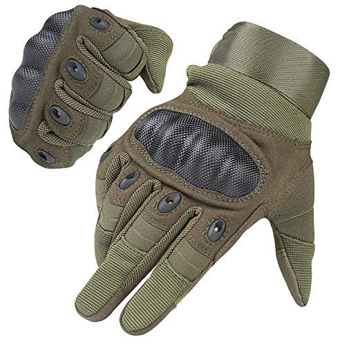 HIKEMAN Handschuhe für Männer und Frauen Touch Screen Hart Knuckle Handschuhe für Outdoor Sport und Arbeit geeignet für Radfahren Motorrad Wandern Klettern Lumbering Heavy Industry(Army Green,XXL) HIKEMAN Handschuhe für Männer und Frauen Touch Screen Hart Knuckle Handschuhe für Outdoor Sport und Arbeit geeignet für Radfahren Motorrad Wandern Klettern Lumbering Heavy Industry(Army Green,XXL) von HIKEMAN