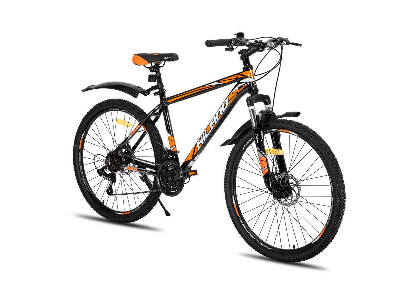 HILAND Mountainbike 26/27,5 Zoll Leichtgewichtiges MTB Jugendliche Herr Damen, Aluminiumrahmen Scheibenbremse Speichenräder Federgabel HILAND Mountainbike 26/27,5 Zoll Leichtgewichtiges MTB Jugendliche Herr Damen, Aluminiumrahmen Scheibenbremse Speichenräder Federgabel von HILAND