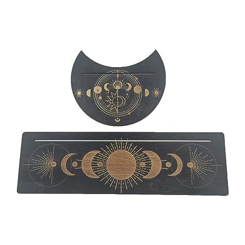 HINAYOSAN Einzigartiger Tarotkarten-Ständer aus Holz, Wahrsagungen, Tarot-Halter, Tischdekoration, Wahrsagungskartenhalterung HINAYOSAN Einzigartiger Tarotkarten-Ständer aus Holz, Wahrsagungen, Tarot-Halter, Tischdekoration, Wahrsagungskartenhalterung von HINAYOSAN
