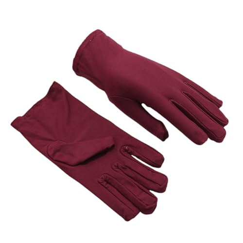 HINAYOSAN Flexible Spandex-Handschuhe, langlebig, rutschfest, Fitness, Radfahren, Fäustlinge für Radfahren, Fitness und Haushaltsaufgaben, 2 Stück von HINAYOSAN