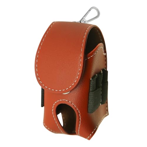 Golfballhalter für Tasche, Lederball- und Tee-Halter, Golfballtasche mit Haken und Gürtel, leicht zugängliche Golftasche, kleine tragbare Hüft-Golf-Teetasche,Name auf Leder-Golftasche mit Gürtelclip Golfballhalter für Tasche, Lederball- und Tee-Halter, Golfballtasche mit Haken und Gürtel, leicht zugängliche Golftasche, kleine tragbare Hüft-Golf-Teetasche,Name auf Leder-Golftasche mit Gürtelclip von HINGTAI