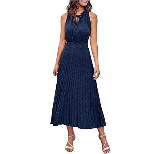 HINTSAN Kleid Mädchen Festlich Kleid Mädchen Vintage Kleider Damen Damen Sexy Kleid Sommerkleid Damen Leicht und Luftig Lang Langes Kleid Damen Sommer Minikleid Schwarz Eng von HINTSAN