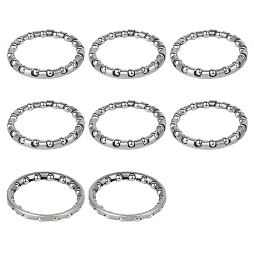 HIOPOIUYT 8Pcs Fahrräder Kugeln Lager Retainer Mountainbike Headsets Käfig Kugeln Lager Fahrräder Gabel Naben Tretlager Lager von HIOPOIUYT