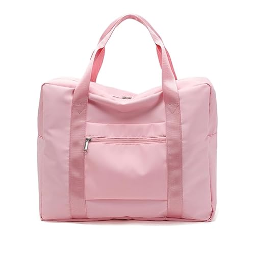 Vielseitige und geräumige, wasserabweisende Handtasche für schnelle Reisen, geeignet für Reisebegeisterte, rose, Medium size von HIOPOIUYT