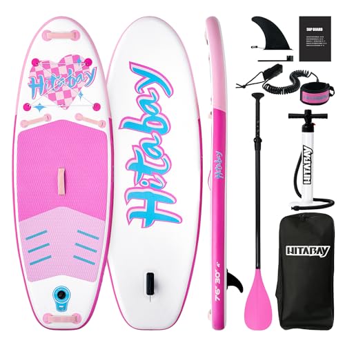 Stand Up Paddle Board im Set für Jugendliche & Kinder SUP Board Set inkl. Komplettes Zubehör, 75kg/80kg Kids SUP-Board Aufblasbar Stand Up Paddle Board im Set für Jugendliche & Kinder SUP Board Set inkl. Komplettes Zubehör, 75kg/80kg Kids SUP-Board Aufblasbar von HITABAY