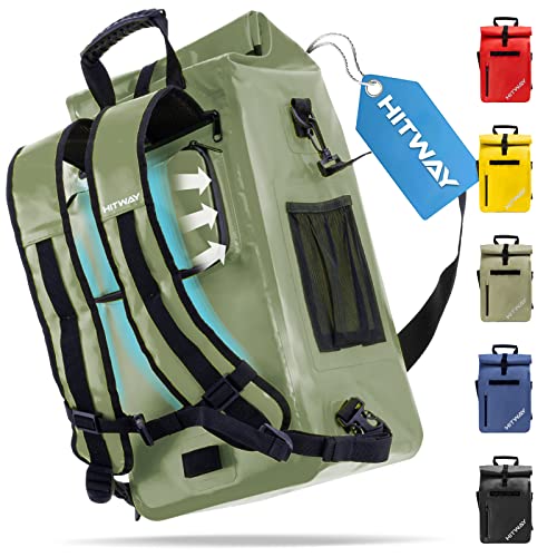 HITWAY 3in1 Fahrradtasche-29L-Geeignet als Umhängetasche - Gepäckträgertasche -Rucksäcke für Radsport -100% wasserdicht - 3M reflektierende Paneele HITWAY 3in1 Fahrradtasche-29L-Geeignet als Umhängetasche - Gepäckträgertasche -Rucksäcke für Radsport -100% wasserdicht - 3M reflektierende Paneele von HITWAY