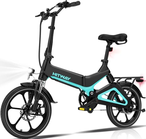 HITWAY E Bike Elektrofahrrad, 16 Zoll, E-Bike mit 7,8 Ah/36V Li-Akku, ohne Beschleuniger, 35–70 km Faltbares Elektrofahrrad HITWAY E Bike Elektrofahrrad, 16 Zoll, E-Bike mit 7,8 Ah/36V Li-Akku, ohne Beschleuniger, 35–70 km Faltbares Elektrofahrrad von HITWAY