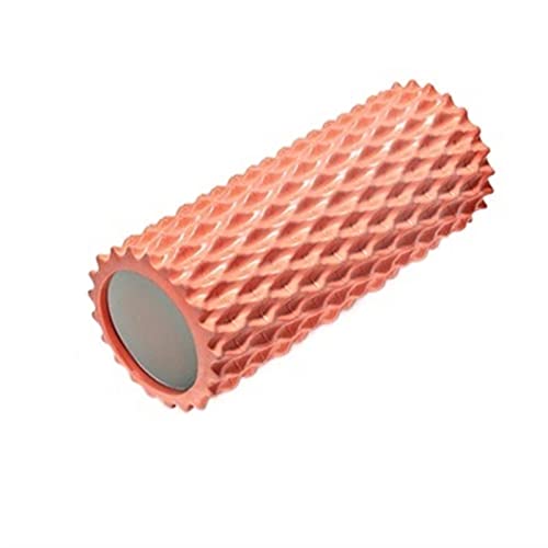 HJBFVXV Yoga-Blöcke 30 * 10 cm tragbare Yoga-Blockrolle Eva Fitness-Schaumstoffrolle for Yoga Pilates Übung Tiefgewebe-Massager(Orange) von HJBFVXV