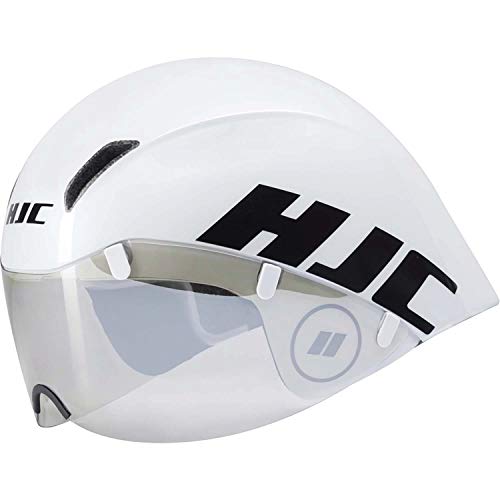 HJC ADWATT 1.5, Aero-Helm Unisex Erwachsene, Weiß, XL/XXL 58-63 cm HJC ADWATT 1.5, Aero-Helm Unisex Erwachsene, Weiß, XL/XXL 58-63 cm von HJC Helmets