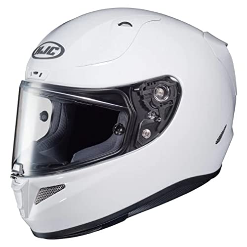 R1WXS - HJC RPHA 11 Plain Motorcycle Helmet XS Gloss White von HJC Helmets