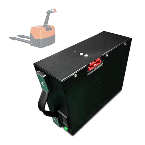 HJGHY 24 V 20 Ah Elektro-Gabelstapler-Batterie 24 V Be- und Entlade-LKW-Batterie 24 V Lagerlogistik-LKW-Power-Lithium-Batteriepack mit Leistungsanzeige von HJGHY