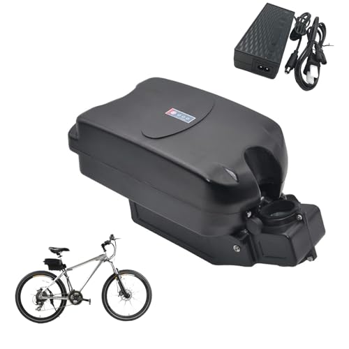 HJGHY 24 V 36 V 48 V E-Bike-Akku Li-Ionen-Akku 10,4 Ah 14 Ah 15 Ah Froschform Sattelstützenakku 24 V 36 V 48 V Elektrische Lithiumbatterie,24v,15Ah von HJGHY