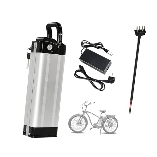 HJGHY 24 Volt Ebike-Akku 24 V 8 Ah 10 Ah 13 Ah 15 Ah 20 Ah Elektrofahrrad-Lithium-Li-Ionen-Akku 24 V Klappfahrrad-/Roller-Akku/E-Bike-Akku,4pin+24v,20Ah von HJGHY