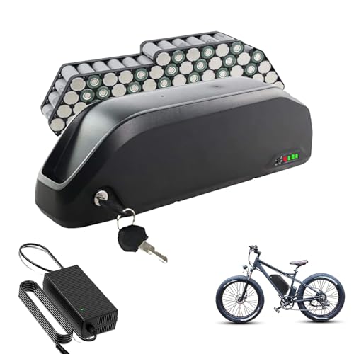 HJGHY 36 V 10,4 Ah 13 Ah 15 Ah Elektro-Fahrrad-Akku 36 Volt Unterrohr-Akku 36 V Ebike Lithium-Akku Mountainbike-Akku,36v,13Ah von HJGHY