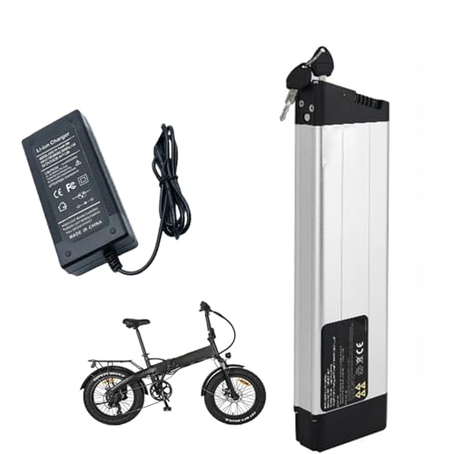 HJGHY 36V 10,4 Ah 12Ah Elektrofahrrad-Lithium-Ionen-Akku 48V 7,8 Ah 10,5 Ah Ebike-Akku 36V 48V Klappbarer eingebauter Elektrofahrrad-Lithium-Akku,36v,10.4Ah von HJGHY