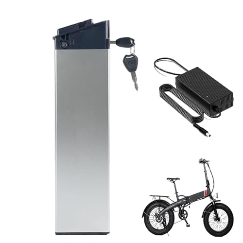 HJGHY 48 V 10,4 Ah 12,8 Ah 14 Ah Ebike-Lithiumbatterie 36 V 17,5 Ah faltbares Elektrofahrrad Eingebaute austauschbare Faltrad-Lithiumbatterien für Faltradmotor,48v,10.4Ah von HJGHY