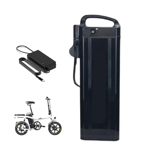 HJGHY 48 V 15 Ah 20 Ah 25 Ah 30 Ah Ebike Lithium-Ionen-Akkupack 48 V Elektrofahrradakku 48 V wiederaufladbarer Hochleistungsakku für 0–1500 W Motor mit Ladegerät und BMS,420mm,48V 20Ah von HJGHY