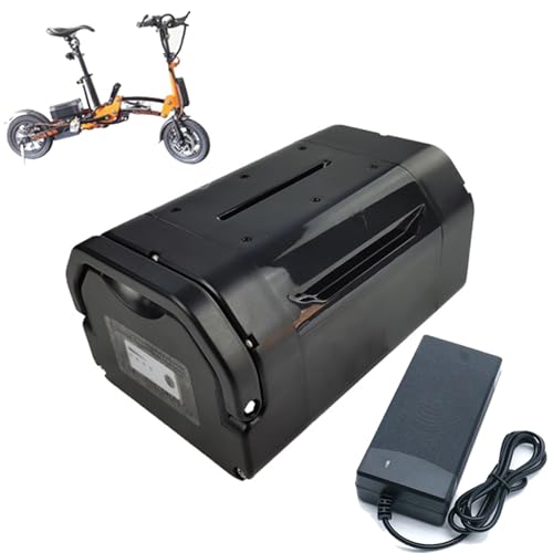 HJGHY 48V 10,5Ah Faltradbatterie 36V 10,4Ah 12Ah 12,8Ah 14Ah Elektrofahrradbatterie 36V 48V hintere Lithiumbatterie,48v,10.5Ah von HJGHY