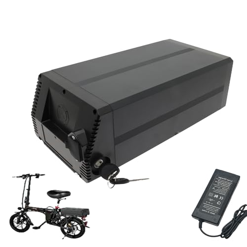 HJGHY 48V 23Ah 28Ah 32,5Ah 32Ah 37Ah 42Ah 45Ah 50Ah 52Ah Elektrische Fahrrad Lithium Li-Ionen Batterie 48V Hinten Rack Wiederaufladbare Batterie,48v,37Ah von HJGHY