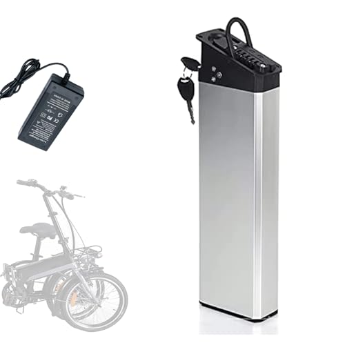 HJGHY Faltradbatterie 36V 10Ah 12.5Ah 15Ah 17.5Ah Elektrofahrrad-Lithiumbatterie 48V 8Ah 10.4Ah 12Ah 14Ah Ersatz-Lithium-Ionen-Akkupack,48v,10.4Ah von HJGHY