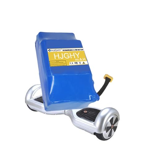 HJGHY Lithium-Scooter-Akku 36 V 1,8 Ah 2,2 Ah 2,4 Ah 2,6 Ah 2 Ah 3,6 Ah 3 Ah 4,4 Ah 4 Ah Scooter Lithium Li-Ionen-Akku 158 W Ersatz-Akku,36v,2.4Ah von HJGHY