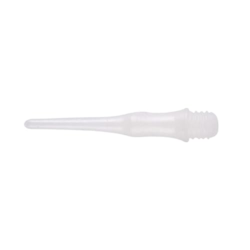 HJIAMA 200 Stück Softdart Spitzen, Dart Spitzen Soft 2BA, Ersatz Dartspitzen Kunststoff Weiß, Dart Zubehör für Amateur-Dart HJIAMA 200 Stück Softdart Spitzen, Dart Spitzen Soft 2BA, Ersatz Dartspitzen Kunststoff Weiß, Dart Zubehör für Amateur-Dart von HJIAMA