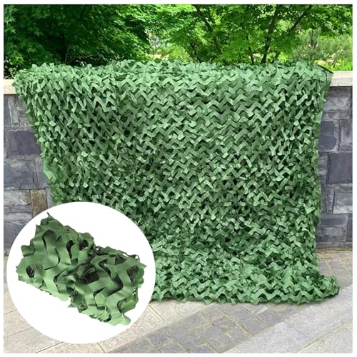 HJRQYP 300cm X 500cm Militärisches Tarnnetz Segel Baldachin Markise Oxford Stoff Camouflage Netz Für Camping Waldlandschaft Garten Party Dekorationen(600x800cm/19.6x26.2ft) von HJRQYP