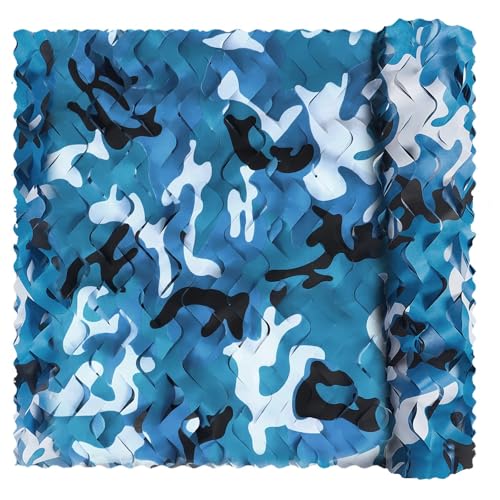 HJRQYP Tarnnetz Sonnenschutz Camouflage Net Sonnensegel Camouflage Für Die Jagd, Waldlandschaft, Bühnendekoration Und Camping 100/150/200/300/400/500/600/700/800(800x1200cm/26.2x39.3ft) von HJRQYP