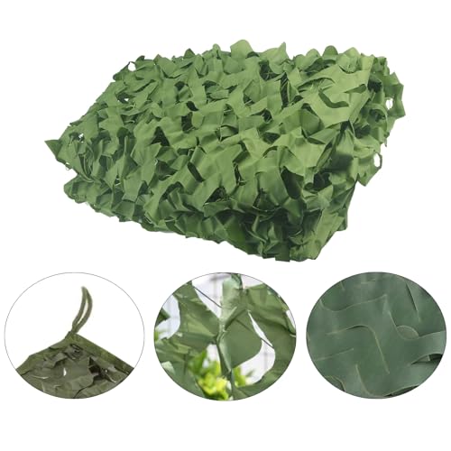 HJRQYP Tarnnetz Sonnenschutz Camouflage Netz Sonnensegel Camouflage Für Dekoration Jagd Camping Outdoor Militär Garten (Verfügbar In 100/200/300/400/500/700/1000 cm)(400x600cm/13.1x19.6ft) von HJRQYP