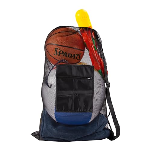 HJSSAA Ball Taschen für Fußball, Fußball Tasche, Ball Tasche, Extra große Fußball Tasche für Bälle Verstellbarer Schultergurt und Team Arbeit Ball Taschen für Basketball Fußball Rugby Ball Volleyball HJSSAA Ball Taschen für Fußball, Fußball Tasche, Ball Tasche, Extra große Fußball Tasche für Bälle Verstellbarer Schultergurt und Team Arbeit Ball Taschen für Basketball Fußball Rugby Ball Volleyball von HJSSAA