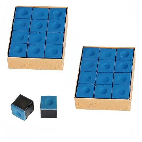 HJYDGJ 24 Stück Billardkreide Standard Billardkreide Master Kreide Für Billardqueues rutschfeste Pool Queue Kreide Billard Kreide Blau Billardkreide Blau Billard Kreide HJYDGJ 24 Stück Billardkreide Standard Billardkreide Master Kreide Für Billardqueues rutschfeste Pool Queue Kreide Billard Kreide Blau Billardkreide Blau Billard Kreide von HJYDGJ