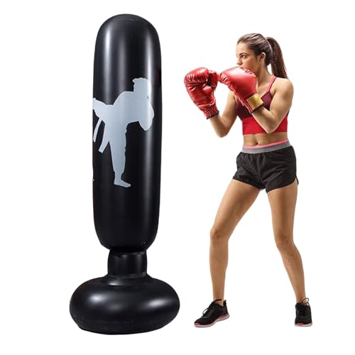 HJYDGJ Standboxsack 160 cm Aufblasbarer Boxsack Aufblasbare Boxsack Stehend Stehend Standboxsack einziehbarer PVC-boxsack stehend Geeignet zum Üben von Karate, Taekwondo, Boxen usw HJYDGJ Standboxsack 160 cm Aufblasbarer Boxsack Aufblasbare Boxsack Stehend Stehend Standboxsack einziehbarer PVC-boxsack stehend Geeignet zum Üben von Karate, Taekwondo, Boxen usw von HJYDGJ