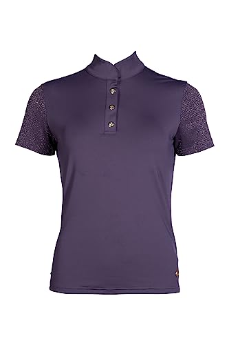 HKM Adidas Lavender Bay Uni T-Shirt Dunkellila M von HKM